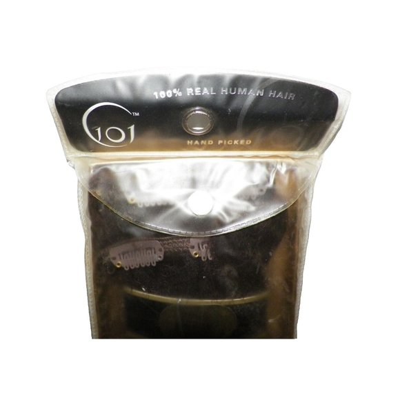 NIP Apex 16 Inches #4 Med Brown 100% Human Remy Hair Clip In Extensions 7pc - Picture 11 of 11